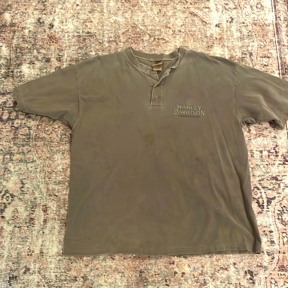 Light brown distressed material